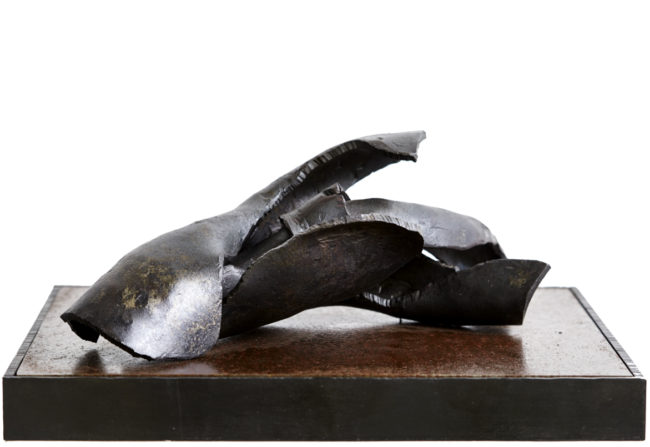 Zungenspiel, Eisen, 2017, 70 cm