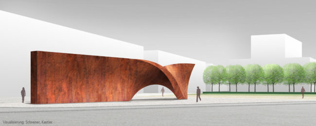 Denkmal für den deportierten Nachbarn